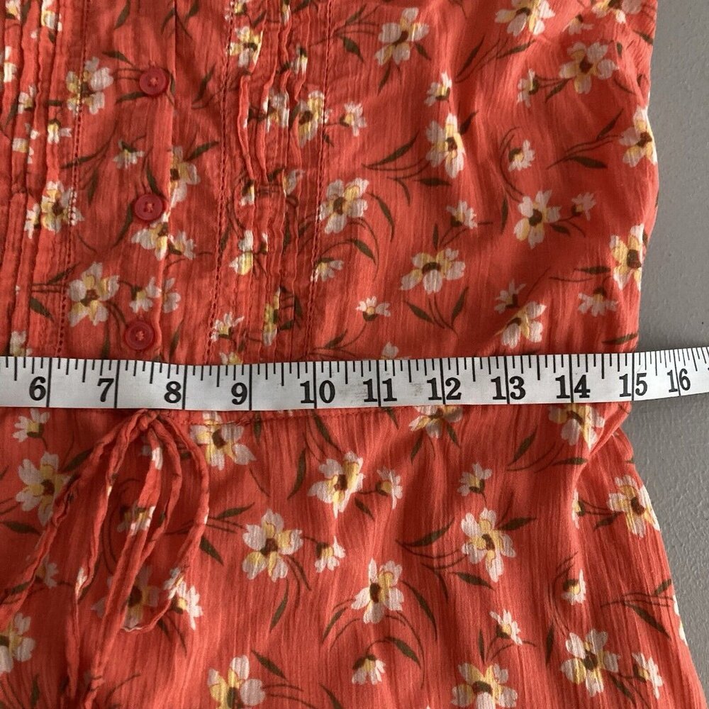 Old Navy Summer Sundress Cottagecore Floral Print Dress Spaghetti Straps Lined S - Picture 9 of 10
